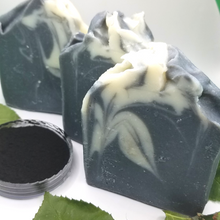 Load image into Gallery viewer, Charcoal Vegan Soap (3 Soaps)
