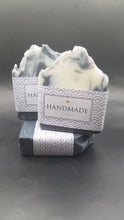 Load image into Gallery viewer, Charcoal Vegan Soap (3 Soaps)