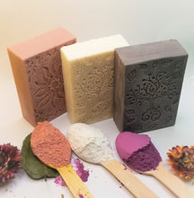Load image into Gallery viewer, Natural Kaolin Clay Soaps (3 Soaps)