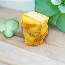 Load image into Gallery viewer, Handmade Cucumber &amp; Calendula Vegan Soap (3 Soaps)
