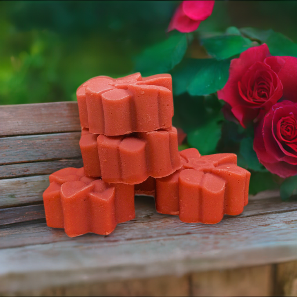 Handmade Rose Soap (3 Soaps)